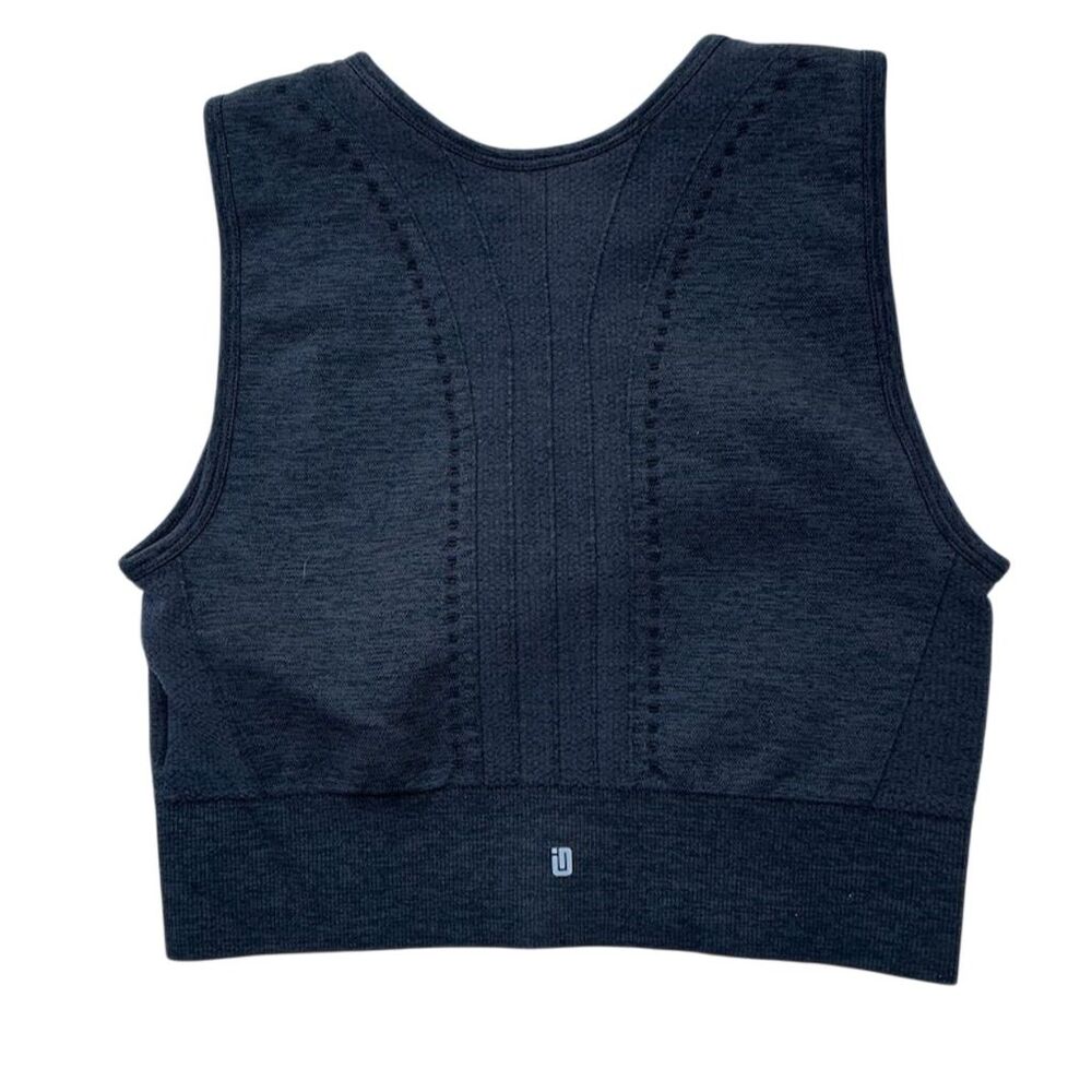 Ideology Women's Seamless Sports Bra Tank Top Gray Size S